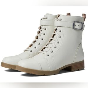 Life Stride Liverpool Ankle Boot, Bone White, Size 9.5W